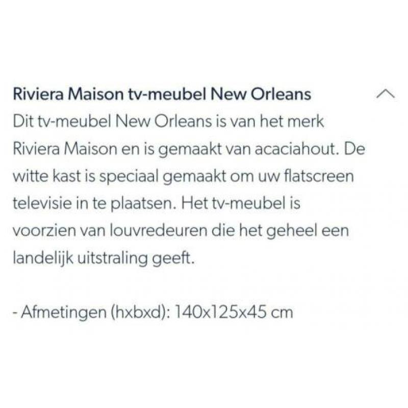 TV kast Riviera Maison