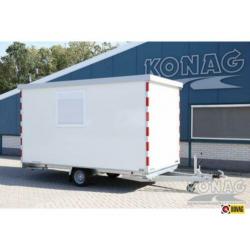 Konag Proline snelverkeer schaftwagen schaftkeet bouwkeet