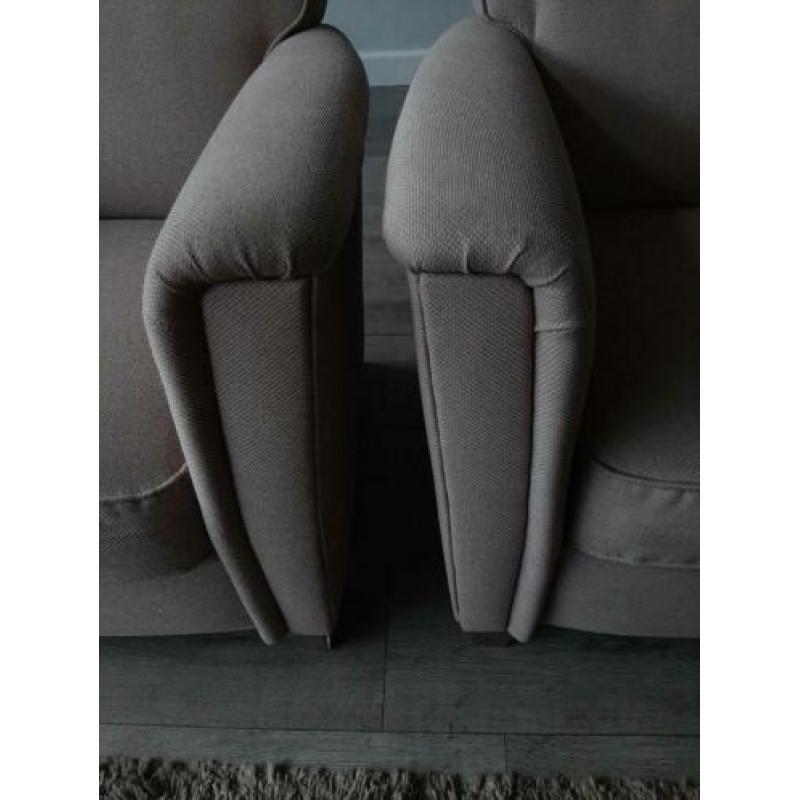 Fauteuil 2 stuks, taupe - beige, in goede staat