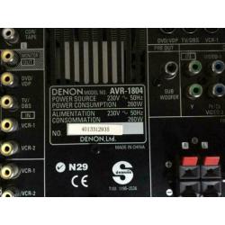 Denon AV Surround Receiver AVR-1804