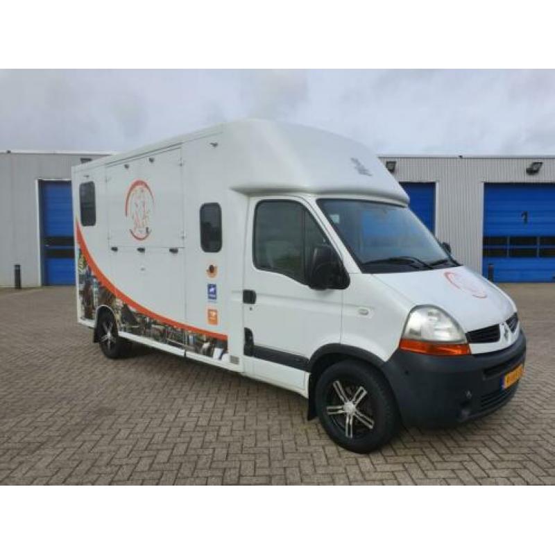 Renault Master 2008 paarden transport