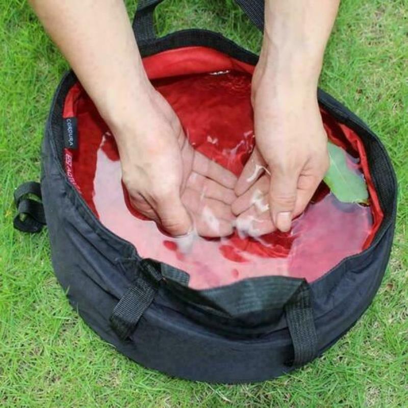 Draagbare lichte vouwbare wastafel 8,5L GRATIS VERZENDING
