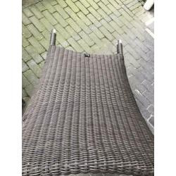 Mooie bruine Wicker stoelen (2)