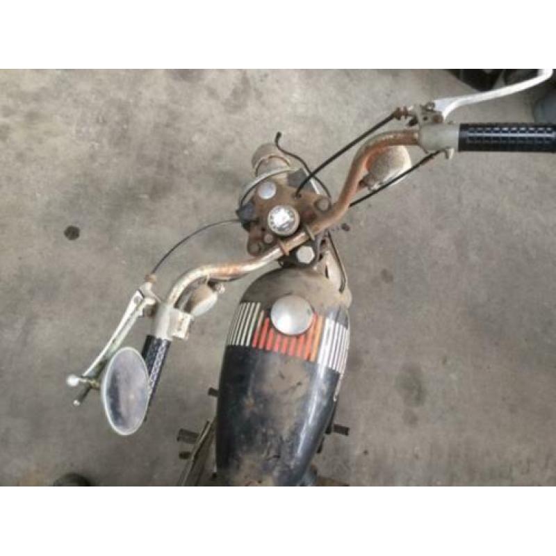 Harley Davidsin AMF Z 90 2 takt motorfiets met ned. kenteken