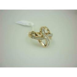 Ring goud met 0.20K diamanten / Z6098