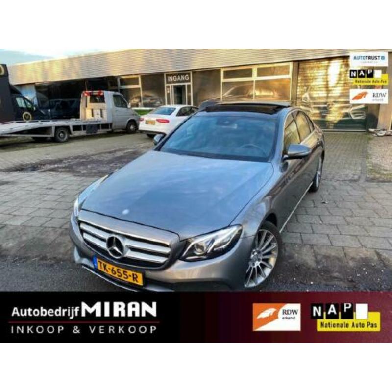 Mercedes E 220 AMG Pakket Pano Automaat Bomvolle Auto