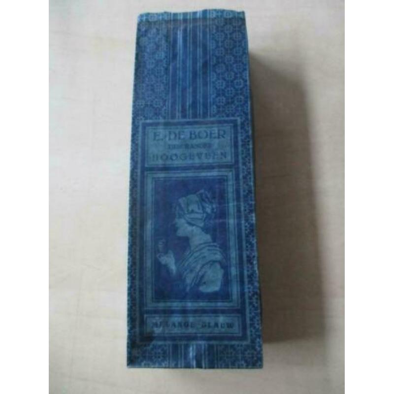 0411) originele verpakking thee e. de boer hoogeveen 1929