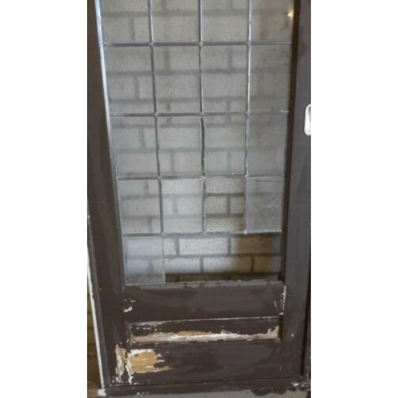 Ensuite glas in lood deuren jaren 30