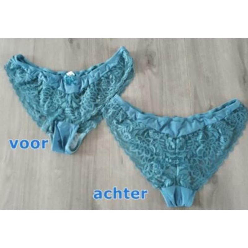 bh met 2 slips van Livera blauw €22.50