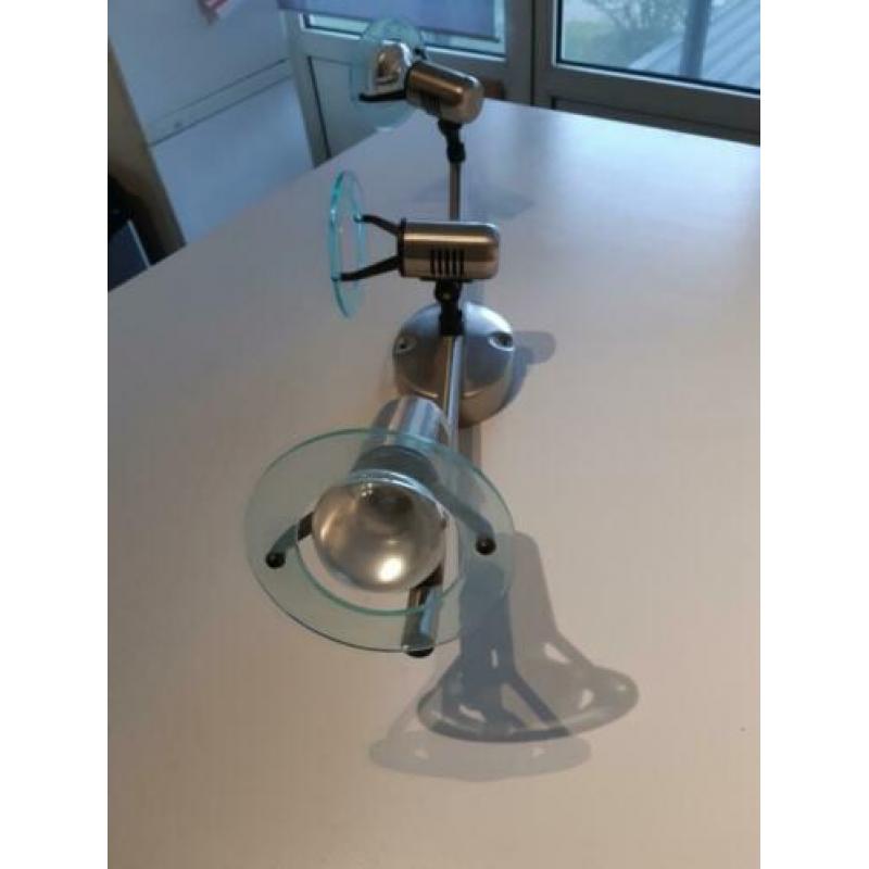 3 spots plafond lamp