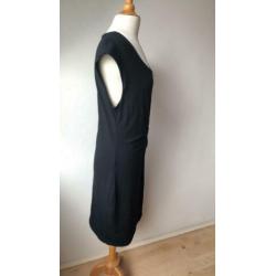 Zwarte jurk met aparte rits maat xl