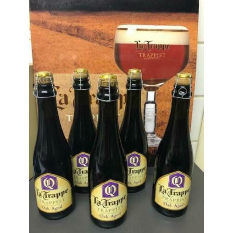 5 flessen La Trappe Oak Aged batch 20