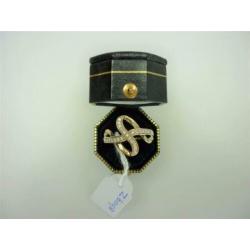 Ring goud met 0.20K diamanten / Z6098