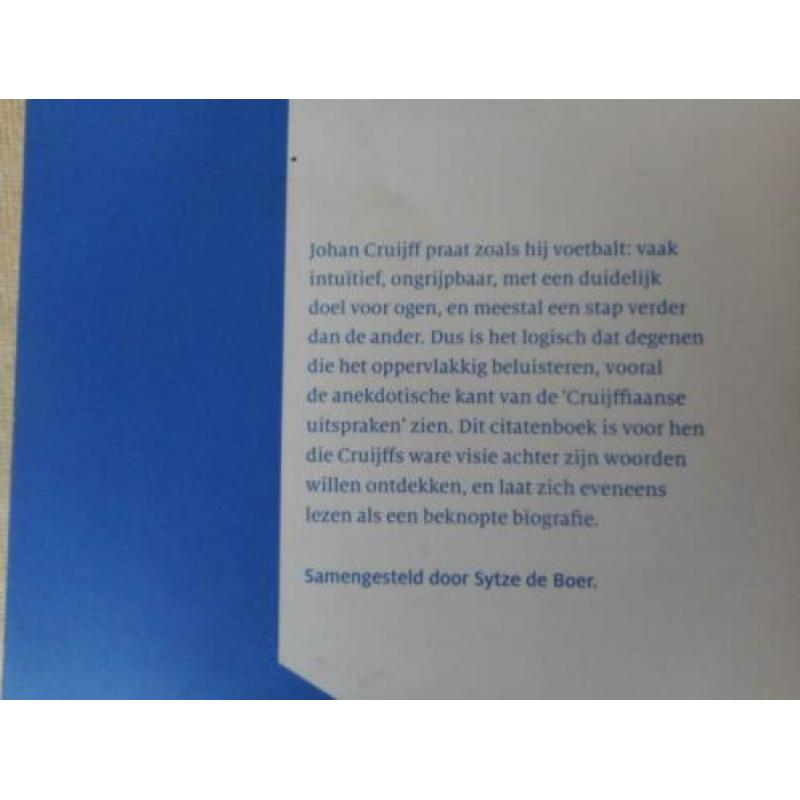 Johan Cruijff, Uitspraken