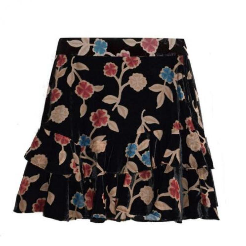 ALIX the Label - Prachtige velvet rok maat S - Nieuw