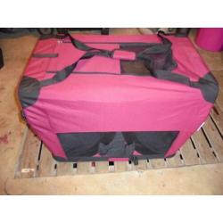Hele Grote Beeztees Nylon Opvouwbare Hondenbench / Bench