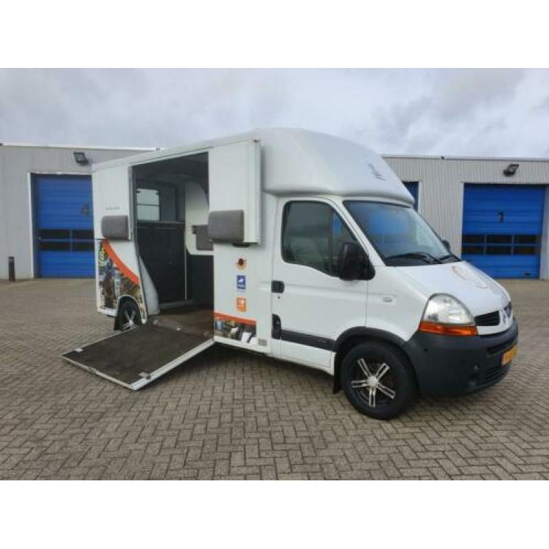 Renault Master 2008 paarden transport