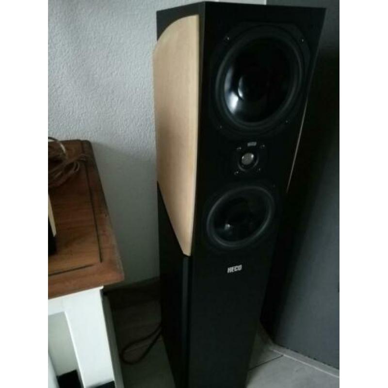 5 Heco Signature speakers front surround center AR subwoofer