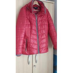 Rode donze winter jas mt 40