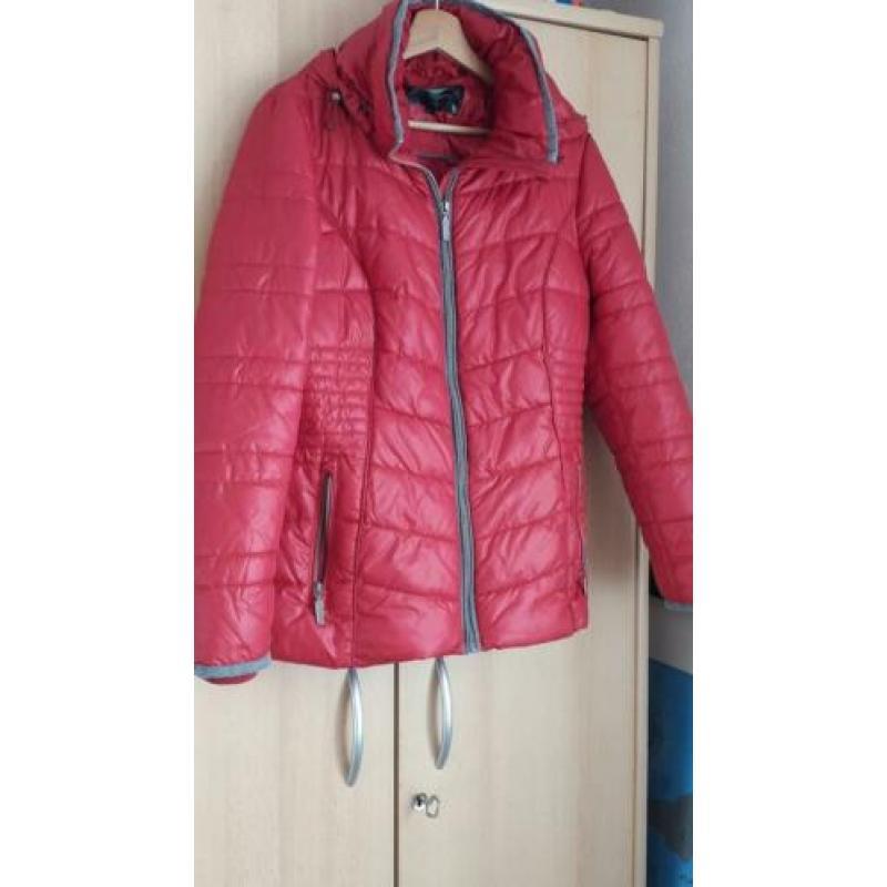 Rode donze winter jas mt 40