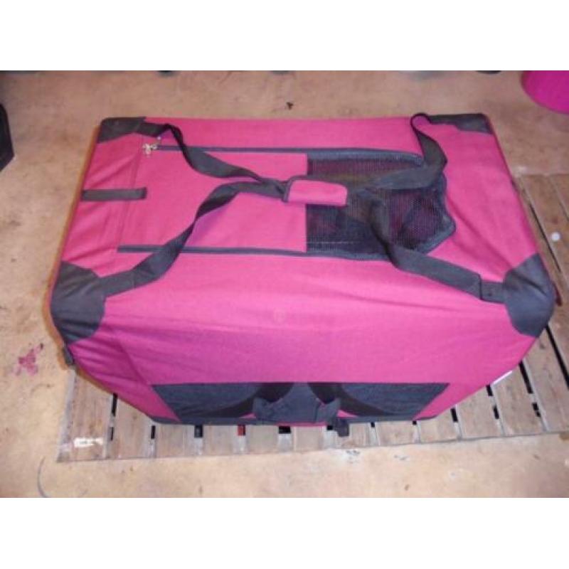 Hele Grote Beeztees Nylon Opvouwbare Hondenbench / Bench