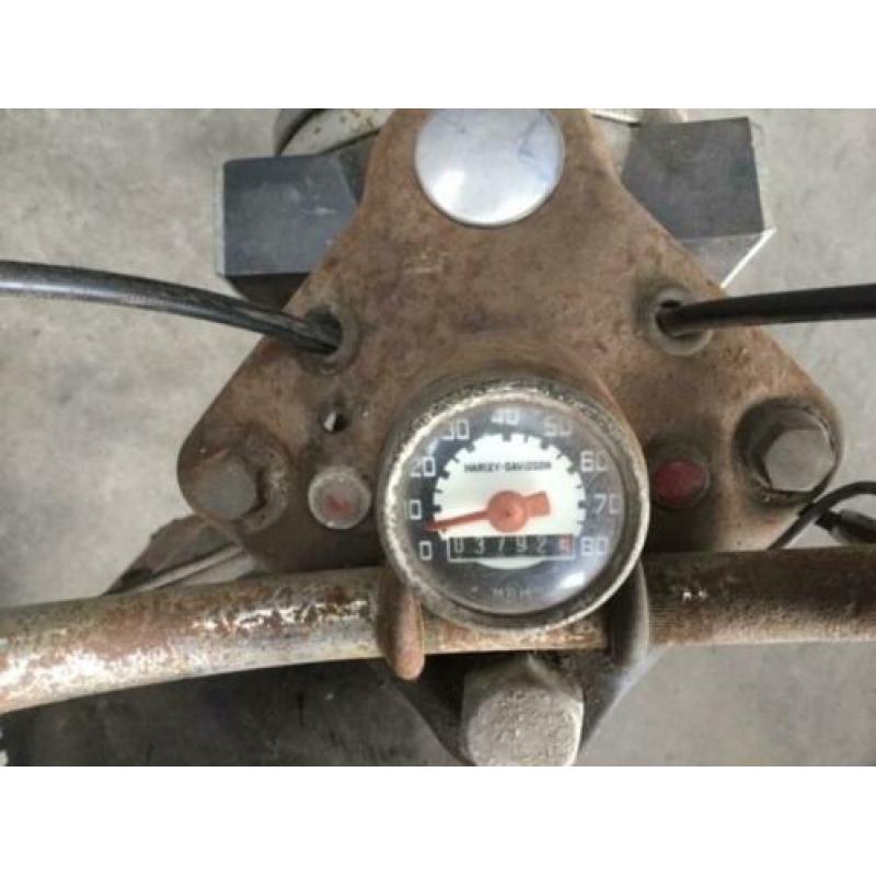 Harley Davidsin AMF Z 90 2 takt motorfiets met ned. kenteken