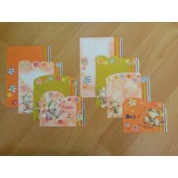 Verzameling diddl plaatjes, postpapier, blokken