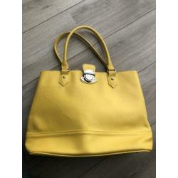 Leren tas van made in Italy