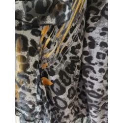 Dolce Vita mooi apart jasje met panterprint mt 42 ZGAN
