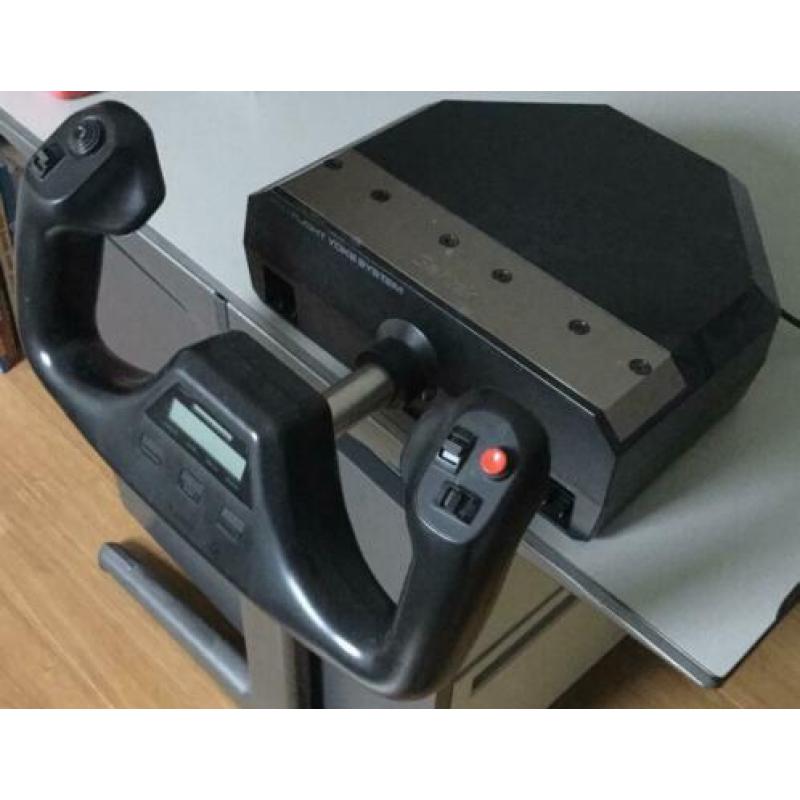 Saitek Yoke System met throttle quadrant