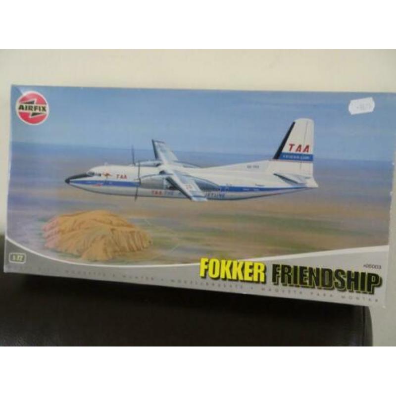modelbouw airfix fokker friendship a05003