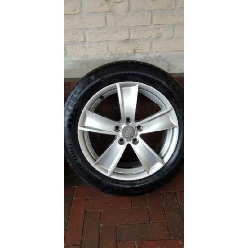 Audi velgen 17” + Zomerbanden Continental ContiEcoContact