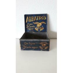 antiek sigarenblik jaren 1900