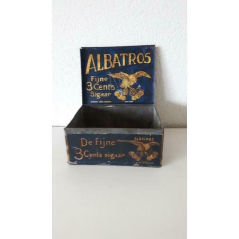 antiek sigarenblik jaren 1900