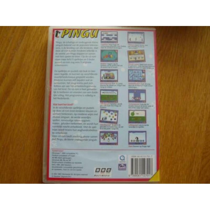 2 spellen voor de PC van Pingu