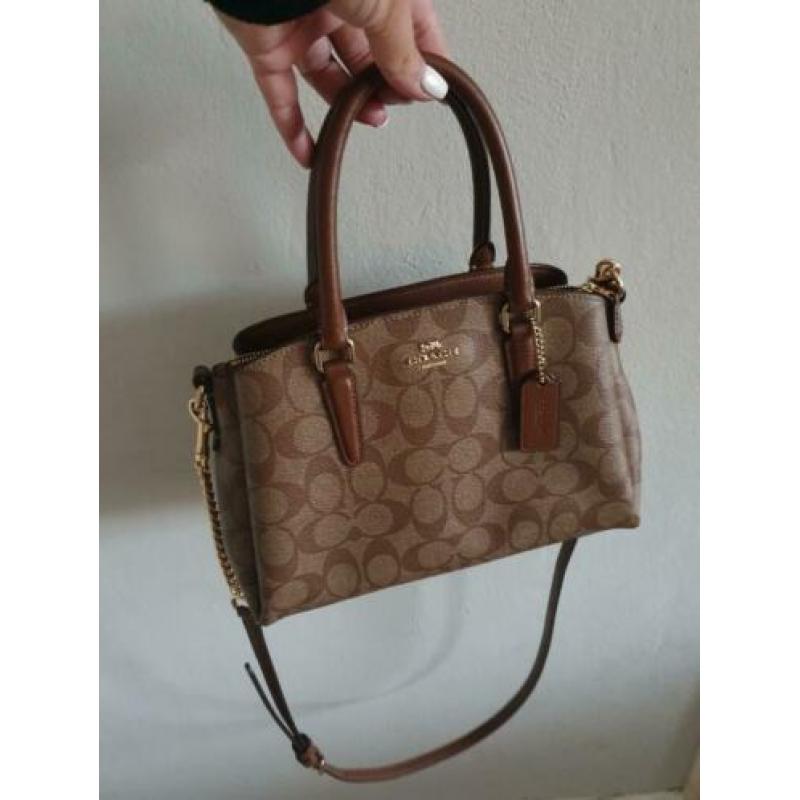 Coach tas mini sage met dustbag