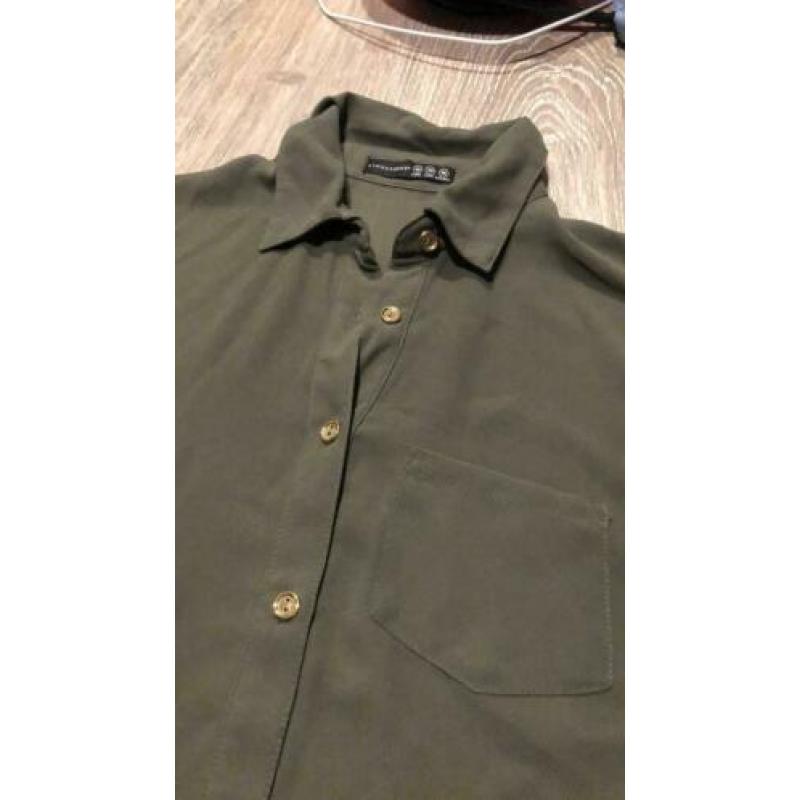 Blouse met knopen