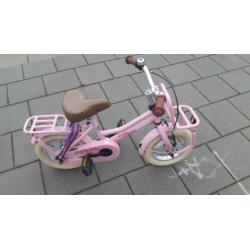 Popal Cooper start fiets 12 inch met zij wieltjes