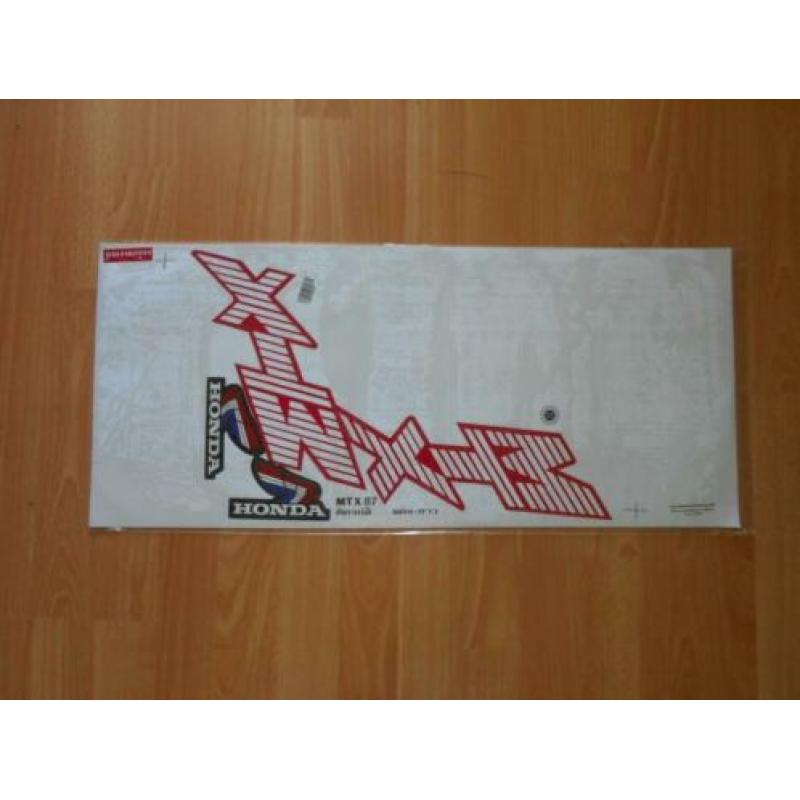 Compleet Sticker Set Voor Honda MTXR2 - MTX125R - MTX200R .