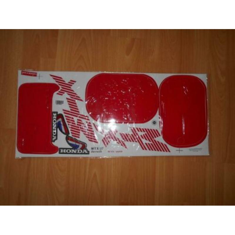 Compleet Sticker Set Voor Honda MTXR2 - MTX125R - MTX200R .