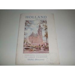 ZEER oude Duitse reisgids voor Holland van rond 1920