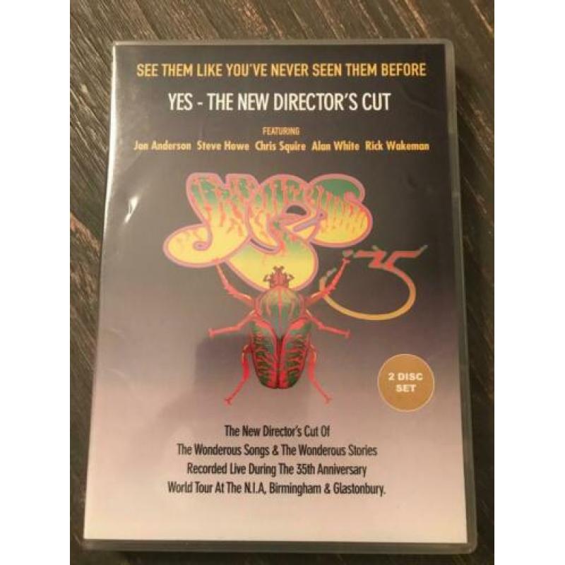 Yes dvd's Jon Anderson Steve Howe