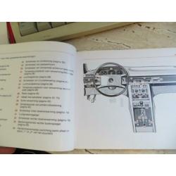 Instructieboek Mercedes 280S - 280SEL W126 '81 '82 '84 Nieuw