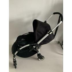 Bugaboo Bee zwart, black met cocoon