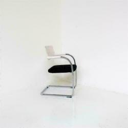 Vitra Visavis Vergaderstoelen, Conferentiestoelen, Wit/Zwart