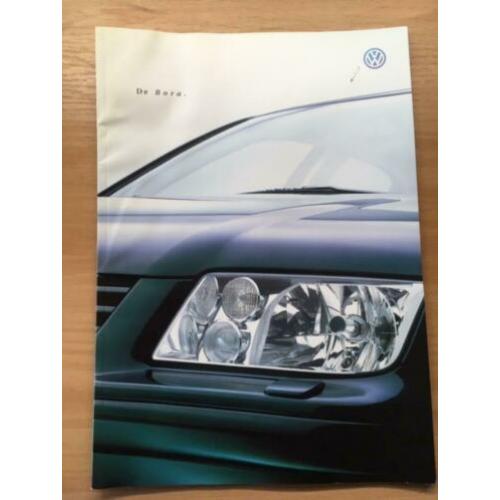 Autofolder/Brochure Volkswagen Bora 2000 76 pagina's