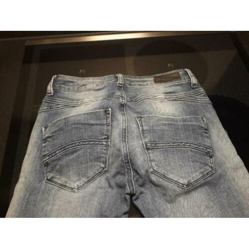 blauwe skinny jeans spijkerbroek mt SUPERSTAR S 36 zgan