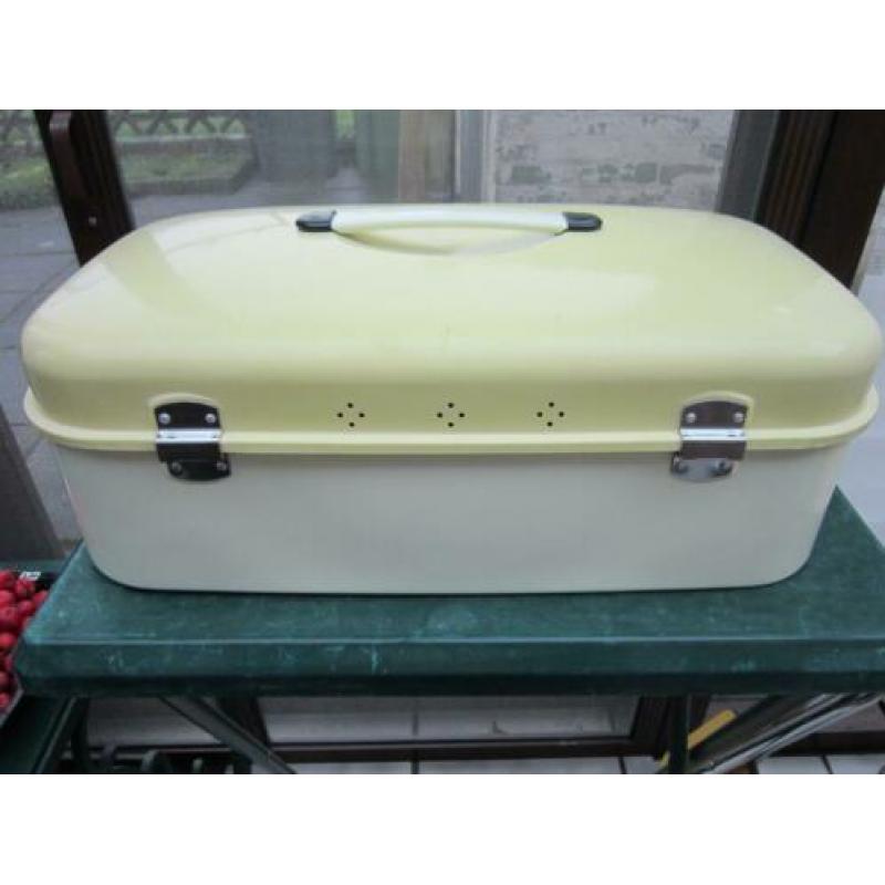 Broodtrommel van brabantia, retro/ vintage, jaren '60'.