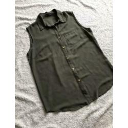 Blouse met knopen