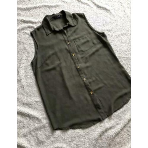 Blouse met knopen